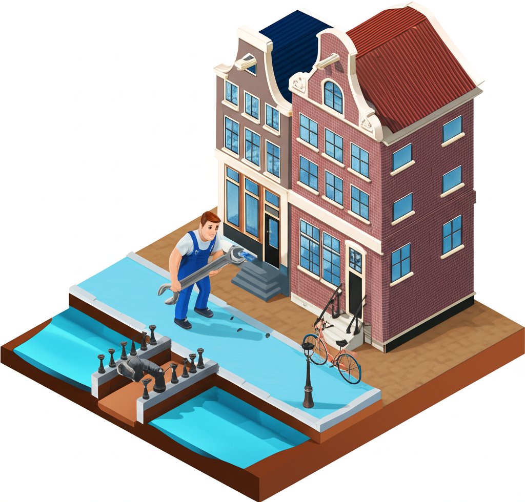 Top-rated plumber in Amsterdam for all your home repair needs.