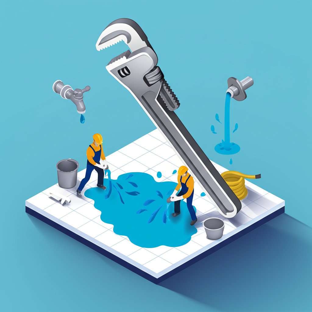 Best emergency plumber in Butte, swiftly repairing a burst pipe.