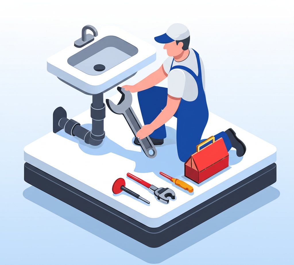 Del City's expert plumber guarantees reliable, professional plumbing service.